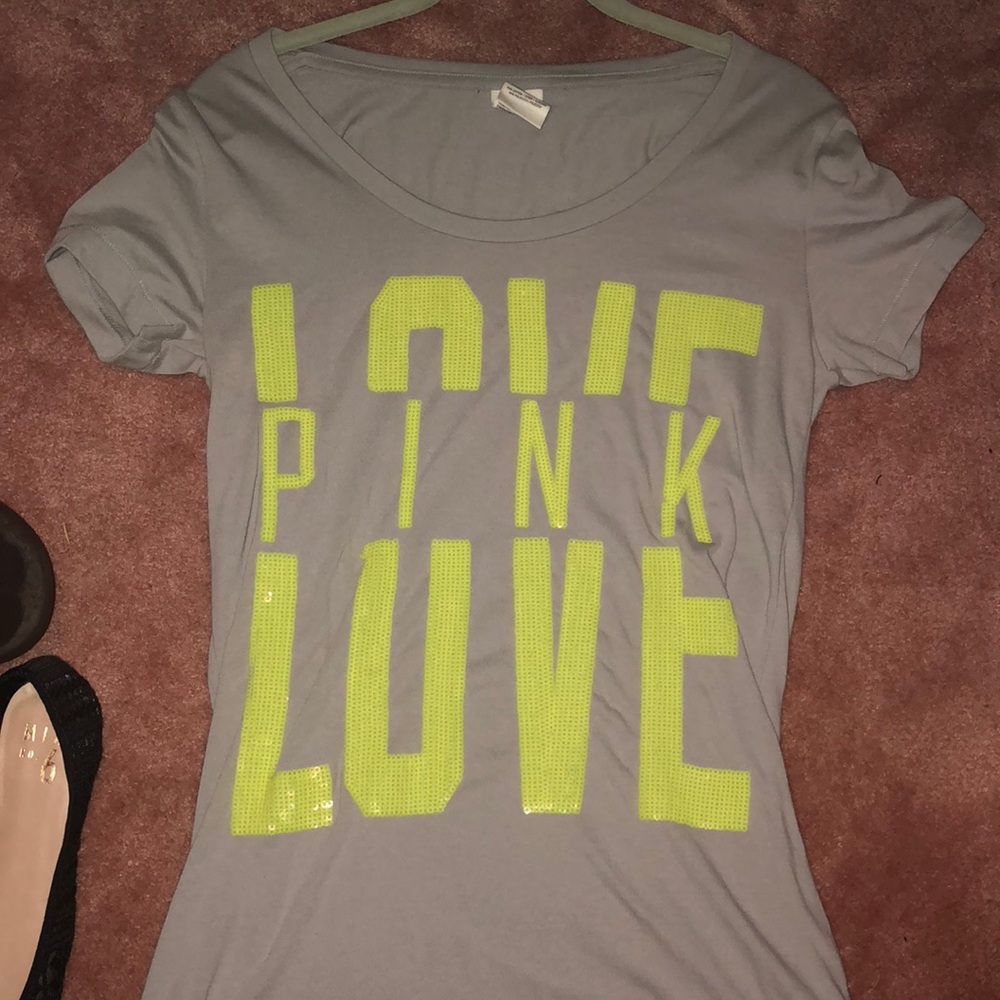 Victoria Secret PINK Grey Shirt